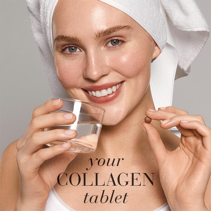 New Nordic Skin Care Collagen Filler - 60 Tablets - Reduce Wrinkles with Marine Collagen Supplement - Dairy Free - Contains Pomegranate