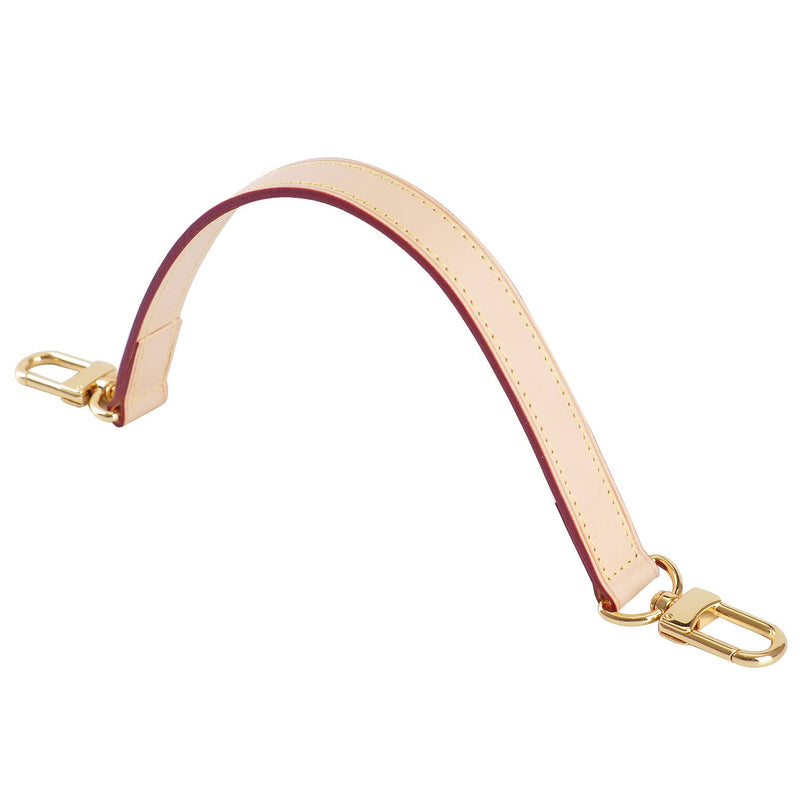 Genuine Leather Plain Strap Replacement Top Handle Leather Strap for Handbag (Yellow, 26 in) Yellow