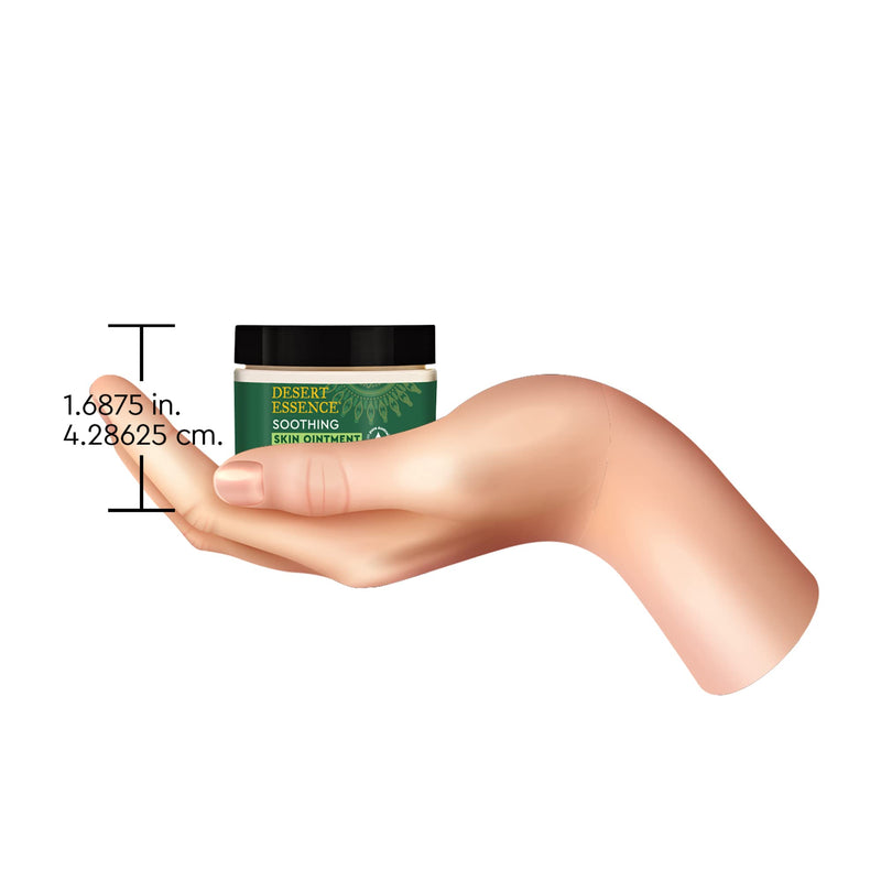 [Australia] - Desert Essence TEA TREE OIL SKIN OINTMENT ‚Äì Itch Relief, Rash Cream for Razor Burn - Soothing Balm with Lavender & Jojoba - Gluten & Cruelty-Free - 1 oz 1 Fl Oz (Pack of 1) 