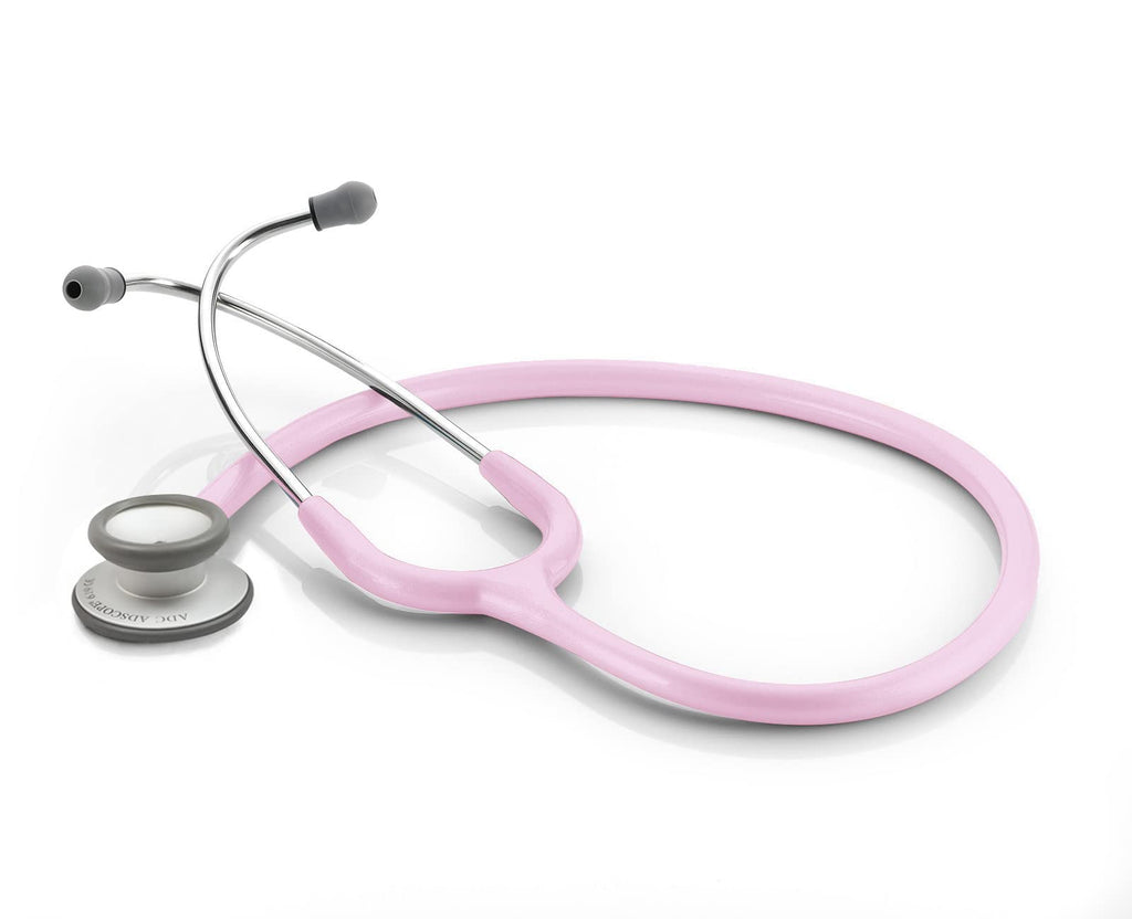 ADC - 619P Adscope Lite 619 Ultra Lightweight Clinician Stethoscope with Tunable AFD Technology, Pink Adscope Lite 619 - New Version