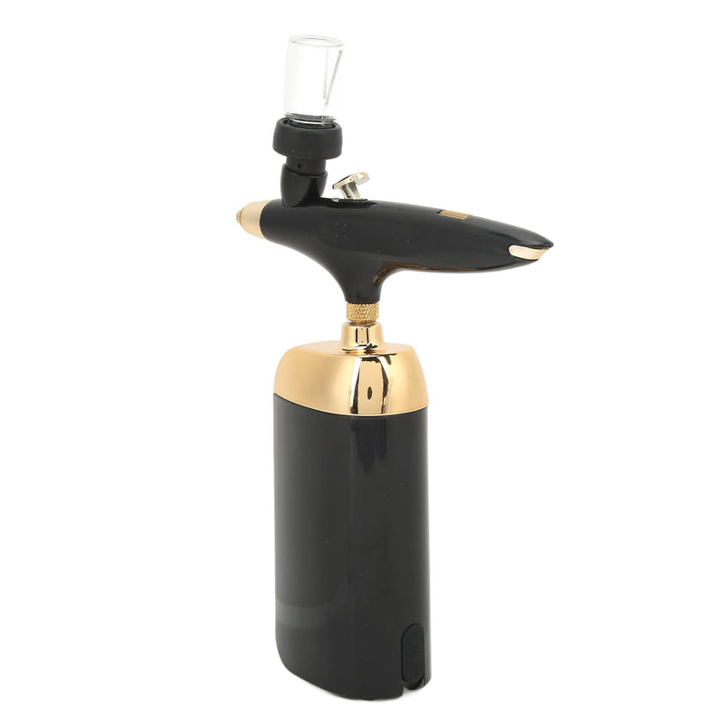 [Australia] - Fafeicy Oxygen Facial Airbrush, Oxygen Facial Airbrush, Airbrush, Oxygen Infusion Facial Spray Double Gravity Trigger Salon Beauty Device, Home (Black Set) 