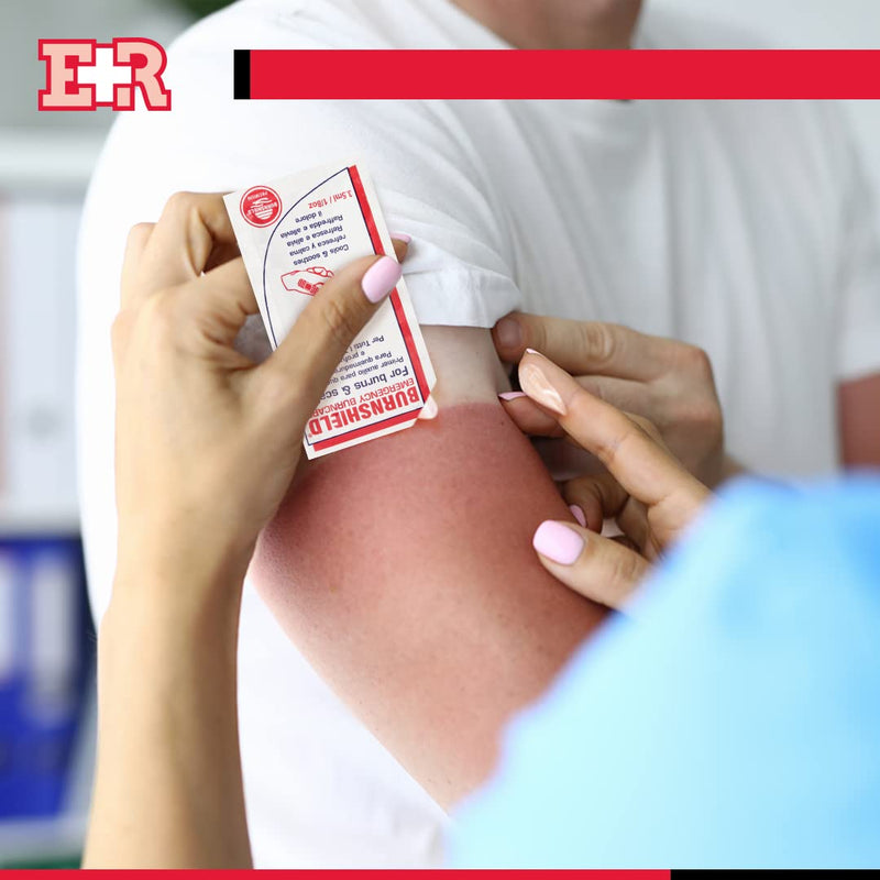 [Australia] - Ever Ready First Aid Basic Burn Kit with Burn Gel & Dressing for Common Burns and Scalds 