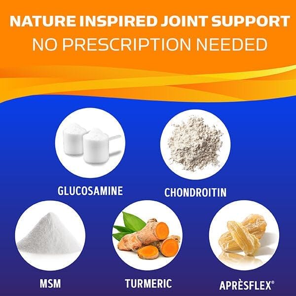 [Australia] - GNC TriFlex Turmeric Formula | Improves Joint Comfort and Stiffness, Promotes Mobility and Flexibility | 60 Caplets 