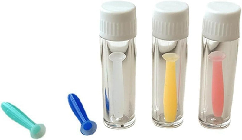 [Australia] - Pink Contact Lens Remover Tool, Silicone Plunger for Soft and Hard Lenses, Multipurpose Accessory Soft Contact Lens Helper Tool 