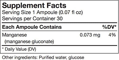 [Australia] - UNDA GAMMADYN Mn | Manganese Oligo-Element Supplement | 30 Ampoules 
