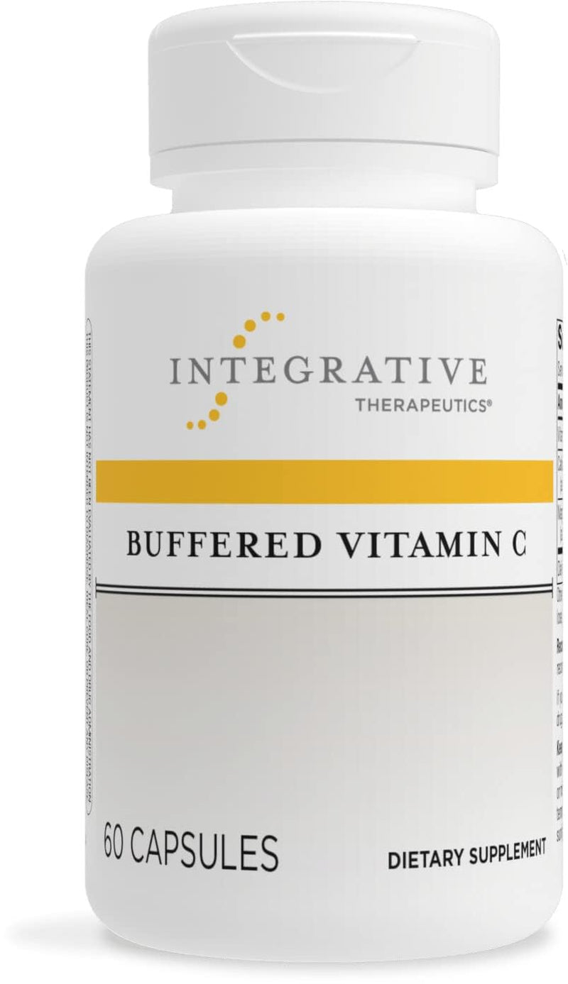 Integrative Therapeutics Bundle with Buffered Vitamin C 1,000 mg, 60 Capsules & Tri-Magnesium, 90 Capsules - Buffered Vitamin C for Antioxidant Support* - Tri-Magnesium for Heart & Bone Health*