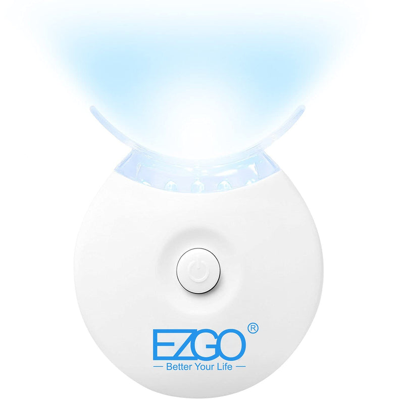 [Australia] - EZGO Teeth Whitening LED Accelerator Lights, 5 X LED Light Whiten Teeth Faster, Works with Tooth Whitening Gel, Whitening Trays or White Strips 