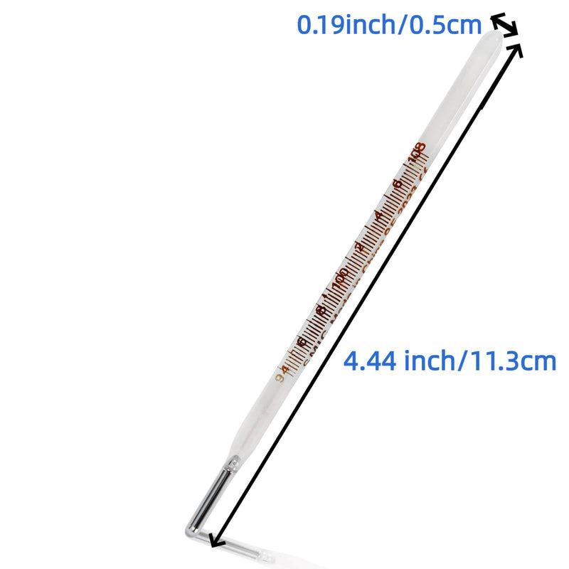 [Australia] - ℉ Oral Thermometer for Adults and Kids 2PCS - Glass Thermometer for Rectal Temperature - Accurate Easy Reading by HARIKA LIFE 