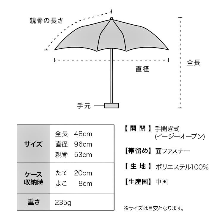 Omena Mini Folding Umbrella – Japanese Apple Design, Compact & Lightweight, UV Protection, Travel-Friendly, Wpc.