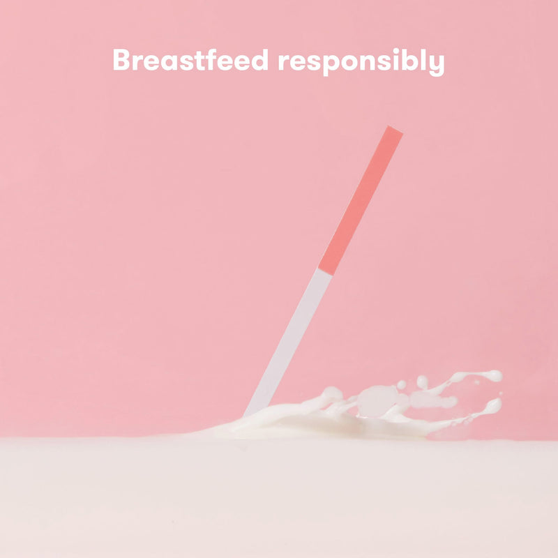 Frida Mom 15ct Breastmilk Alcohol Test Strips, Detects Alcohol in 2 Mintues for Peace of Mind, Use at Home or On The Go Test Strips