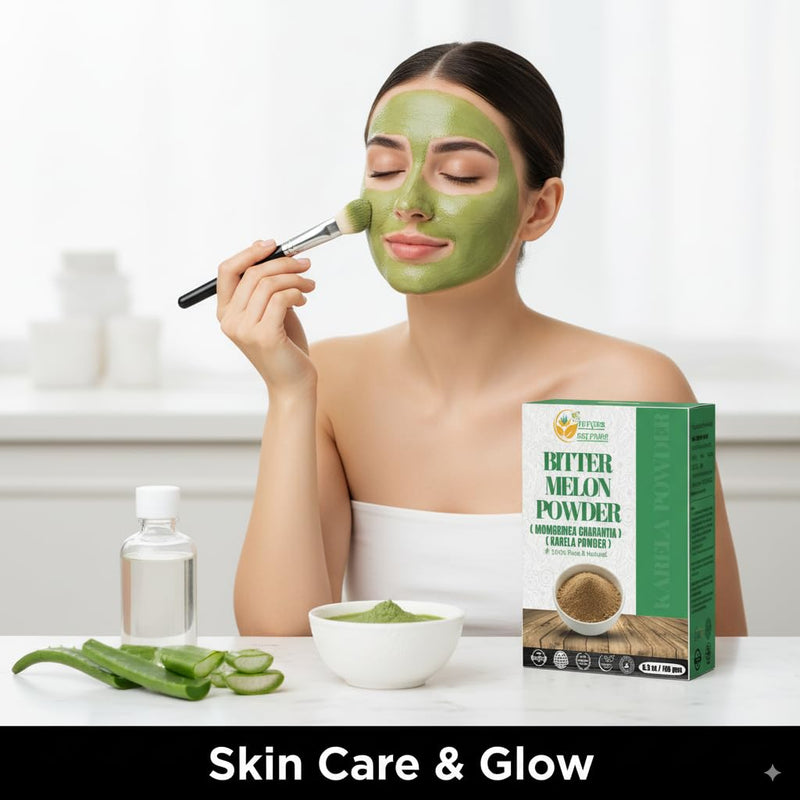 [Australia] - Bitter Melon Powder (Karela, Momordica Charantia), 100% Natural, Non-GMO, Gluten-Free, Supports Healthy Lifestyle & Wellness, 5.3 oz / 150 gm Karela / Bitter Melon / Momordica Charantia Powder 