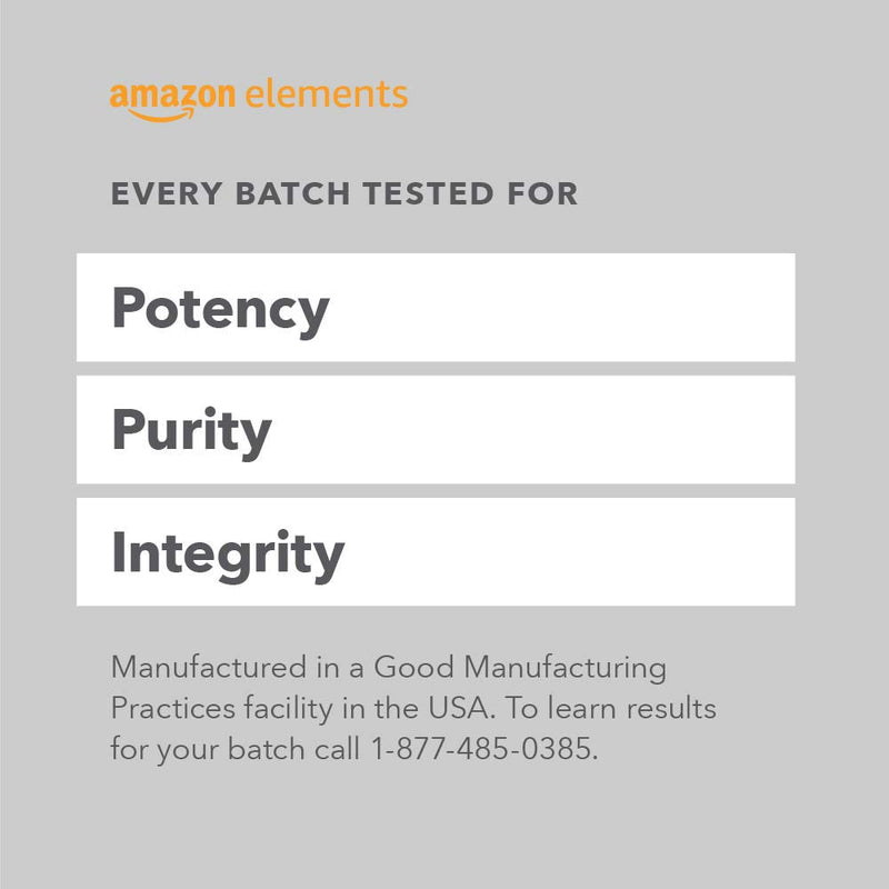 Amazon Elements Men's and Women's One Daily Multivitamins, Vegan, 65 Tablets, 2 month supply