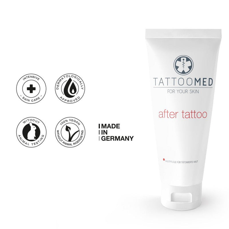 [Australia] - TattooMed After Tattoo - Tattoo care for tattooed skin, 100ml 100 ml (pack of 1) 