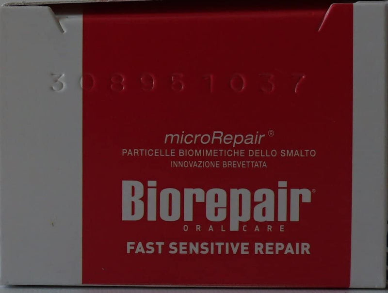 [Australia] - Biorepair: Fast Sensitive Repair Toothpaste with microRepair, New Formula - 2.5 Fluid Ounce (75ml) Tubes (Pack of 3) [ Italian Import ] 