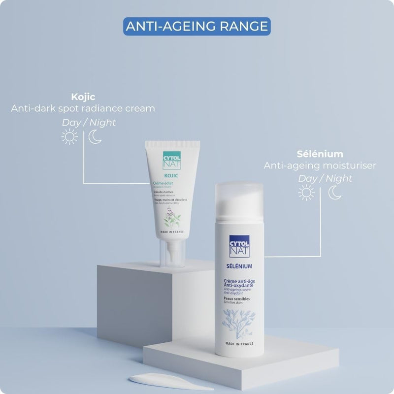 [Australia] - CYTOLNAT - Selenium Anti-Ageing Anti-Oxidant Cream - Moisturises, Repairs, Reduces the Appearance of Wrinkles and Fine Lines - Sensitive Skin - Face, Neck, Décolleté - Natural Formula - 50 ml 
