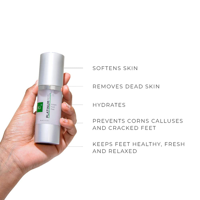 [Australia] - How to Remove Calluses & Dead Skin from Feet: nu119 Instant Foot Peeling Spray Gets Rid of Thick Callus on Feet Fast & Easy. Naturally Reduces & Softens Your Rough Feet Skin in Just Minutes at Home 