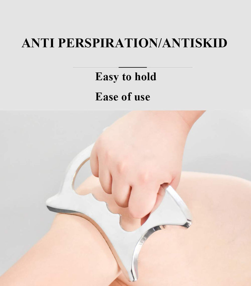 Guasha Scraping Massage Tool for Soft Tissue, Myofascial Release IASTM Tools for Back, Legs, Arms, Neck, Shoulder (D1)