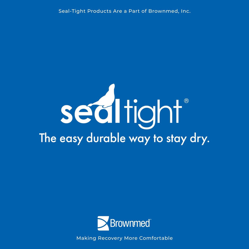 [Australia] - Brownmed Seal-Tight Original Cast & Bandage Protector - Waterproof Adult Leg Cast Cover - Adult Short Wide Leg 