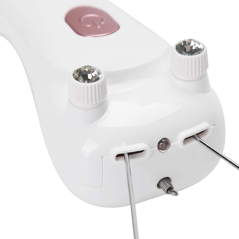 [Australia] - Threading Hair Removal, Hair Removal Device, Electric Threading Epilator USB Hair Remover for & Body Hair Removal with Cotton Thread Roll (Pinks) 