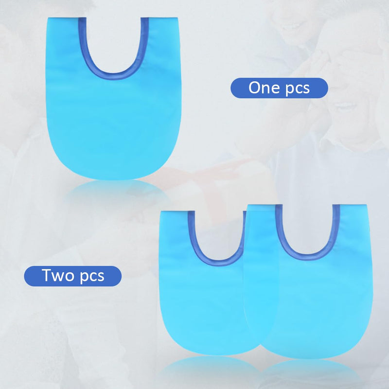 [Australia] - Tracheostomy Shower Cover Neck Stoma Protector for Tracheostomy,Waterproof Shower Shield Neck Stoma Guard (Blue-2pc) Blue-2pc 
