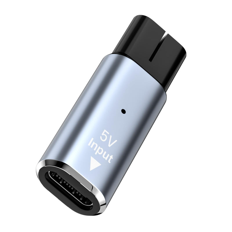 [Australia] - 5V USB C Charger Adapter Charging Converter for Philips Noreclo One Blade Shaver QP2734 QP2824 QP2724 QP2834 QP4631 MG7930 MG7950 MG9530 7000 9000 Series, Type C Converter Charger Adapter 