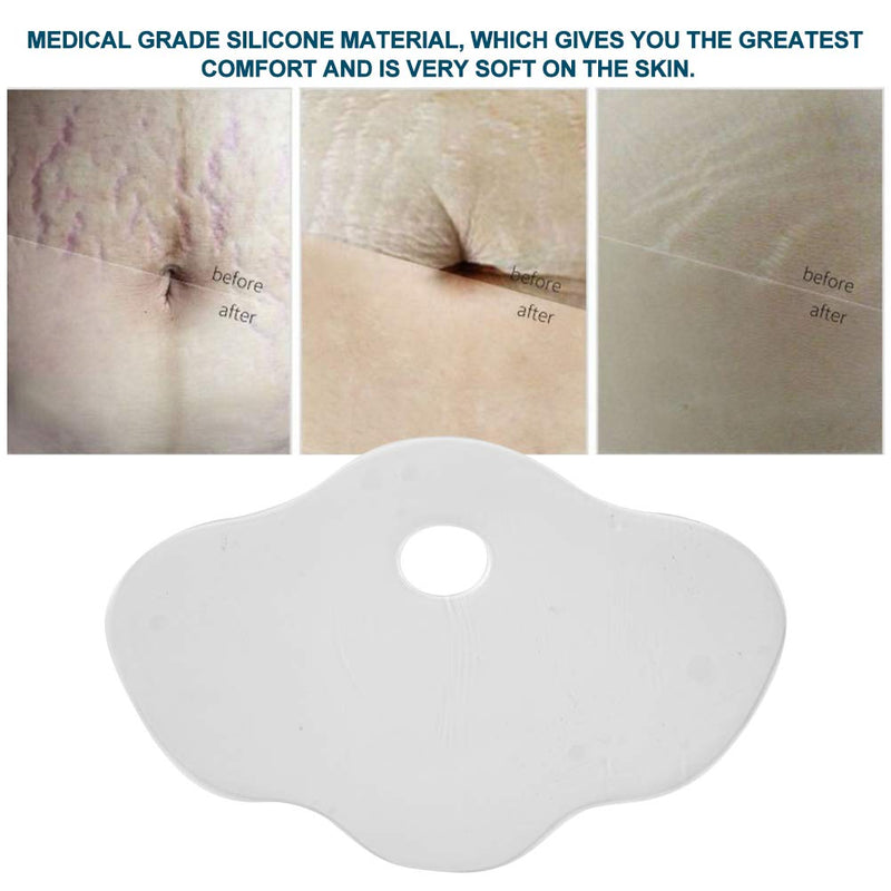 ZJchao Belly Silicone Pad, Anti Wrinkle Scar Removal Sheet Reusable Silicone Pads for Women Silicone Pads Belly Stomach Pads Stickers Stretch Marks Removal Skin Care Health and Beauty Supplies