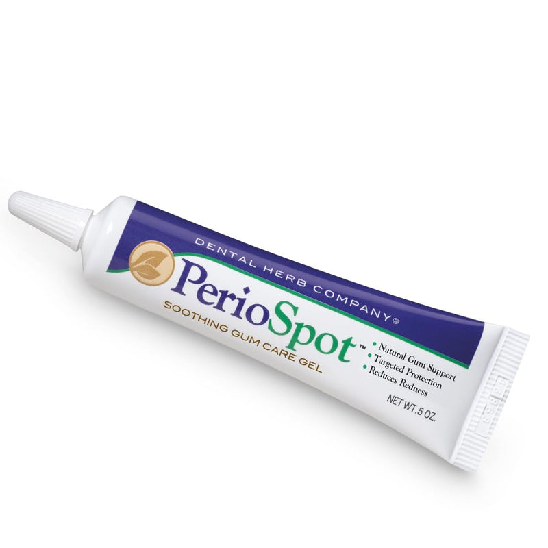[Australia] - Dental Herb Company - PerioSpot Mouth Sore and Gum Care Gel - Soothes and relieves discomfort from canker sores and gum irritation (.5 oz.) 