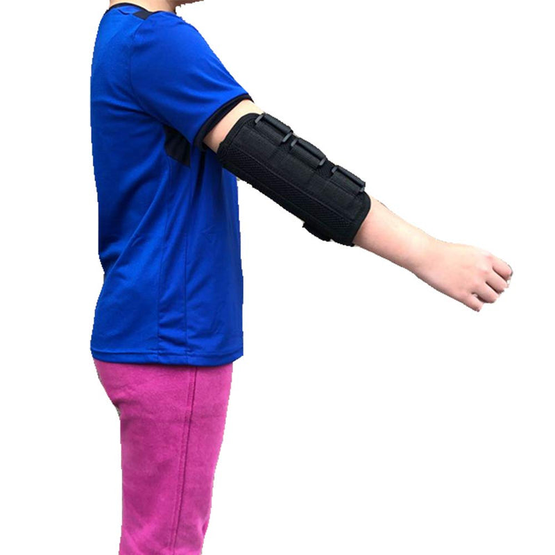 Mybow Elbow Splint Brace Thumb Sucking Stop for Kids Pediatric Elbow Brace Child Arm Splint Cubital Tunnel Ulnar Nerve Entrapment Brace Elbow Protector Support Wrap - Small S