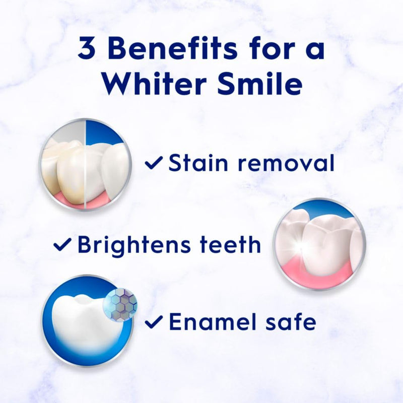 [Australia] - Crest 3D White Advanced Teeth Whitening Toothpaste, Arctic Fresh, 3.3 oz, Pack of 3 3.3 Ounce (Pack of 3) 