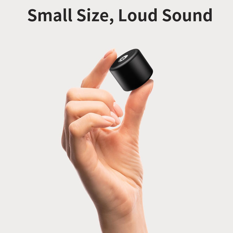 [Australia] - Mini Portable Sound Machine White Noise Machine with 30 Soothing Sounds Travel Sleep Brown Noise Machine for Adults Kids Baby Rechargeable Loud Speaker Noise Canceling Machine for Office Privacy Home Black 