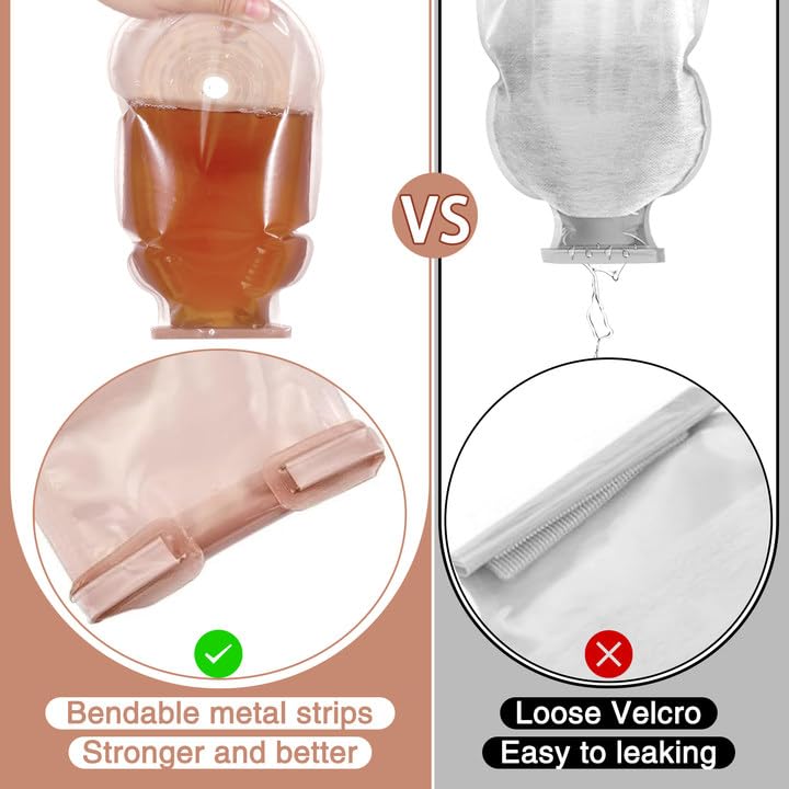 [Australia] - Eyourlife 20 PCS Colostomy Bags, Ostomy Bag Colostomy Supplies, One Piece Drainable Pouches with Clamp Closure for Ileostomy Stoma Care, Hydrocolloid & Non-Woven Border, Cut-to-Fit 15-65MM 20 Count (Pack of 1) 