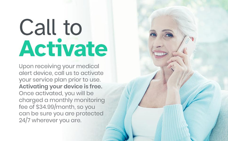[Australia] - Freedom Alert Mini, Home Medical Alert System for Seniors and Elderly, Wearable Mobile Device, 2-Way Calling, GPS, Fall Detection, Subscription Based 