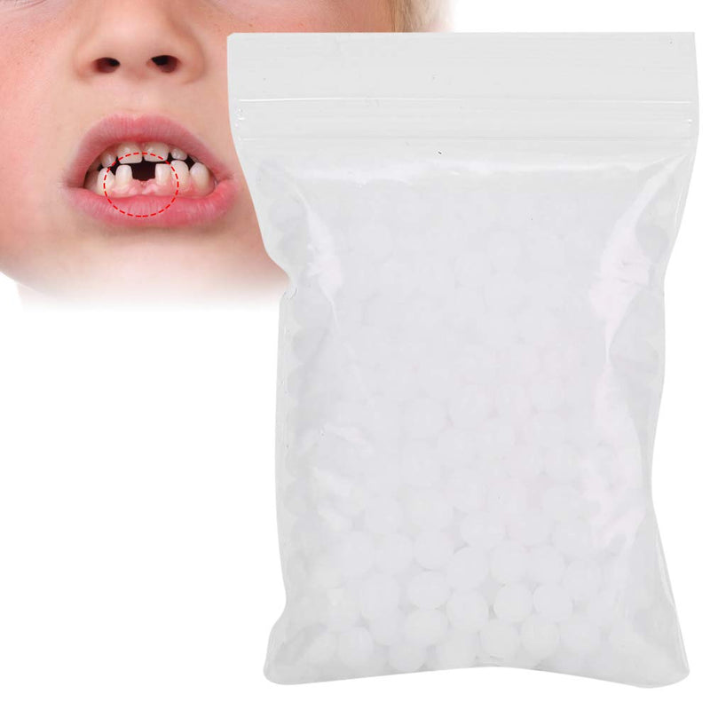 Temporary Teeth Repair Beads, Teeth Repair Set Fake Teeth and Thermal Beads Replacement Kit for Missing Tooth, Teeth Repair Kit for Missing Broken Teeth Filling Material