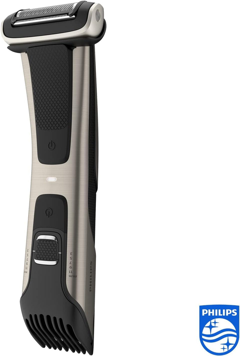 [Australia] - Philips BG7025/15 Bodygroom Series 7000 with integrated comb attachment (3 to 11 mm) Black 2 Piece Set 