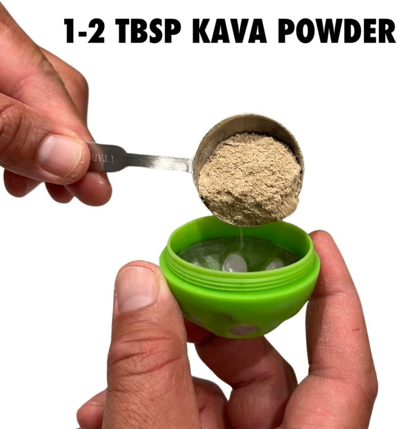 [Australia] - Kavafied AluBall Pro Kava Maker - Makes Kava in less than 60 second Green 