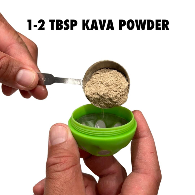 [Australia] - Kavafied AluBall Kava Maker, Noni Green 