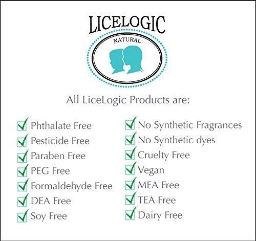 [Australia] - LiceLogic Clear & Free Lice Treatment Shampoo, 8oz, Peppermint - Effective Against Super Lice, Kills Eggs & Nits, Prevents & Repels Lice, Not Toxic, Naturally Derived Licezyme, No Harsh Chemicals 