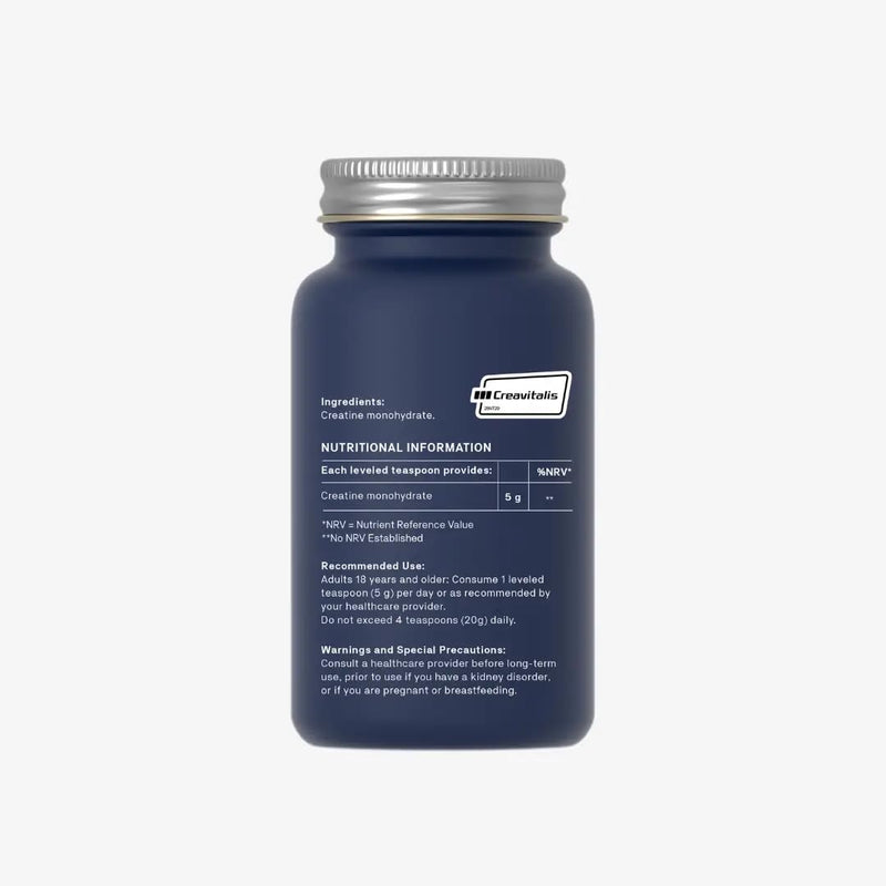 Pure Clean Creatine Bioactive Powder 240g| Creavitalis| Pure Creatine Monohydrate| German Produced| No additives| No Fillers| No Binders