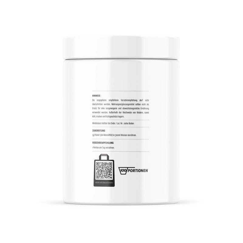 [Australia] - L-Glutamine - Neutral - Made in Germany - BetterProtein® - 100% pure high-dose amino acid for building muscle and losing weight Vegan & Natural - 500g can 