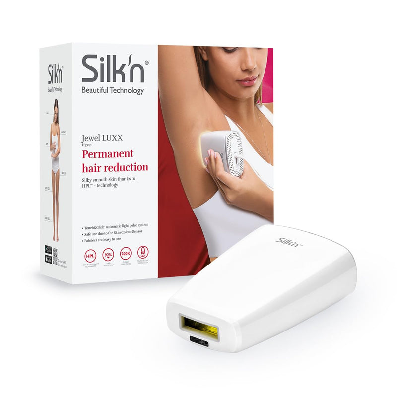 [Australia] - Silk'n Jewel Luxx - IPL permanent hair removal - for all skin types - with 200,000 light pulses, white 200K 
