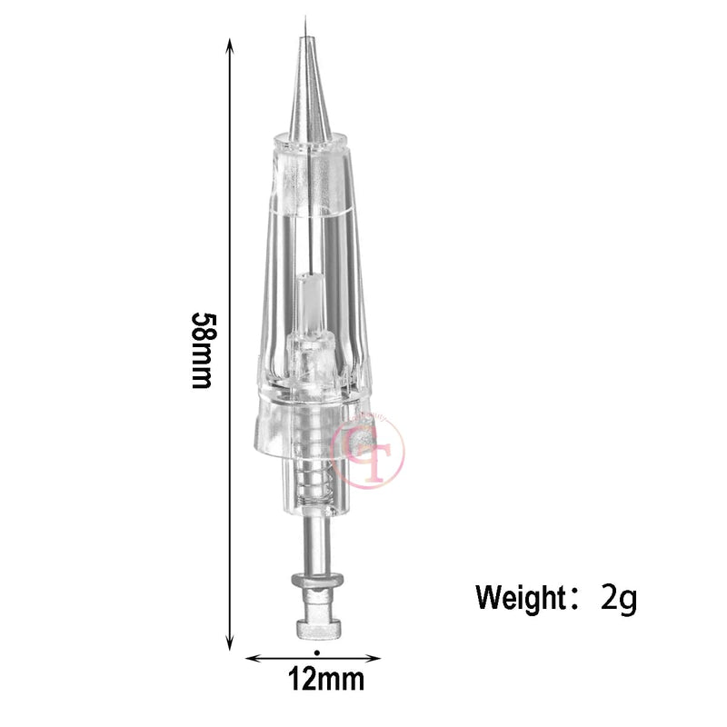 [Australia] - 50pcs/Pack Permanent Makeup Needles Cartridge for Eyebrow Eyliner Tattoo Machine 1P 3P 5P 5F 7F for Ombre Powder Eyebrow Shading Microblading Makeup (50pcs 3P) 50pcs 3P 