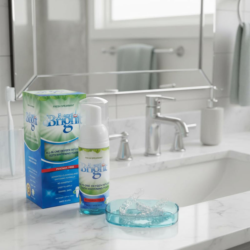 Retainer Foam Cleaner & Teeth Whitening Formula. The Ultimate Cleaning Toothpaste for Aligner Retainers. Great for All Kinds of Clear Retainers, Braces & Aligners. Safe for Dentures. (2 Pack)
