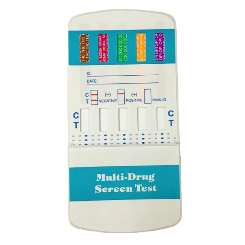 [Australia] - 10 Panel Dip Drug Testing Kit, Test for 10 Different Drugs. (1) 