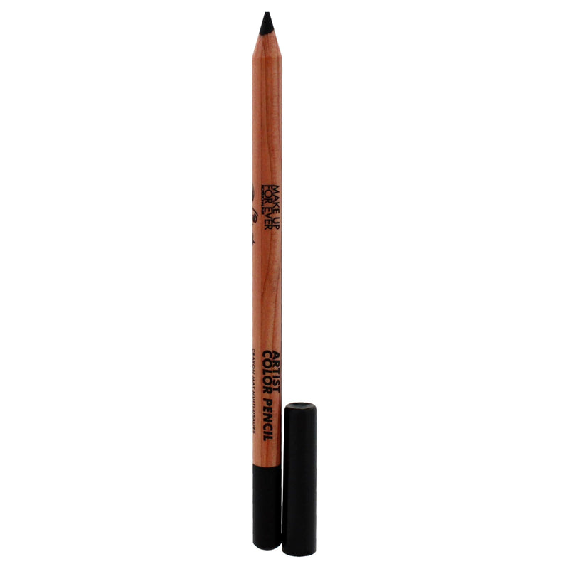 [Australia] - Artist Color Pencil - 100 Whatever Black by Make Up For Ever for Women - 0.05 oz Makeup 