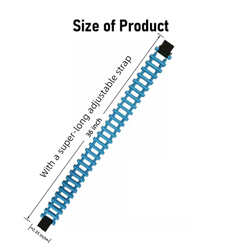 [Australia] - Shoulder Pain Relief Wooden Finger Ladder. Shoulders/Fingers/Joints Physical Therapy Ladder. Blue Hand Therapy Ladder for Rehabilitation. Physical Therapy Equipment For Chronic Muscle Pain 