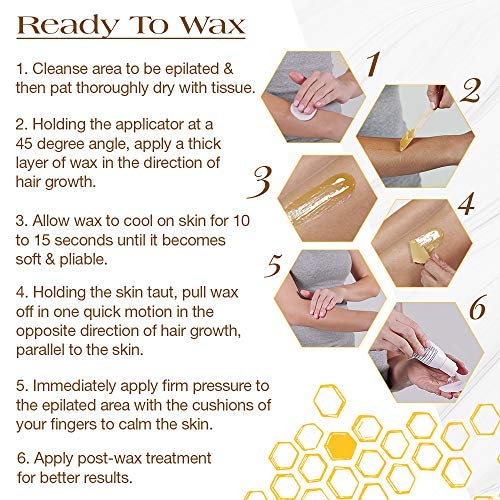 [Australia] - GiGi Strip Free Microwave Formula Hair Removal Wax, 8 oz Strip Free w/ Beeswax 