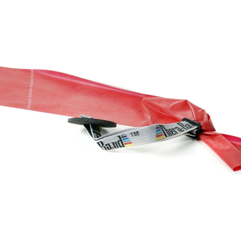 [Australia] - THERABAND Elastic Resistance Bands and Tubing Overdoor Accessories Kit, with Assist Strap, Soft Grip Handles, and Door Anchor for Overhead Shoulder Rehab, At-Home Physical Therapy, Upper Body Exercise Accessory Kit – Door Anchor, Handles, Assist Strap 