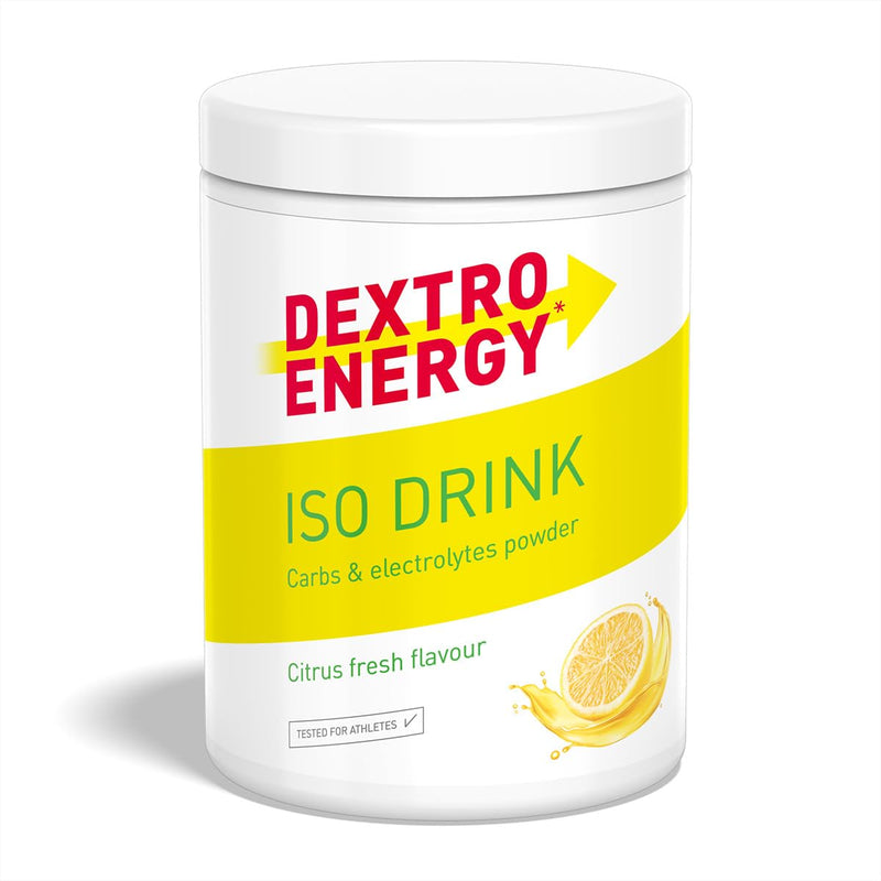 [Australia] - DEXTRO ENERGY ISO DRINK CITRUS FRESH (440g) - Isotonic drink powder with sodium, magnesium, potassium, chloride, fast carbohydrate supply, booster with electrolytes, gluten-free, lactose-free 440 g (pack of 1) 