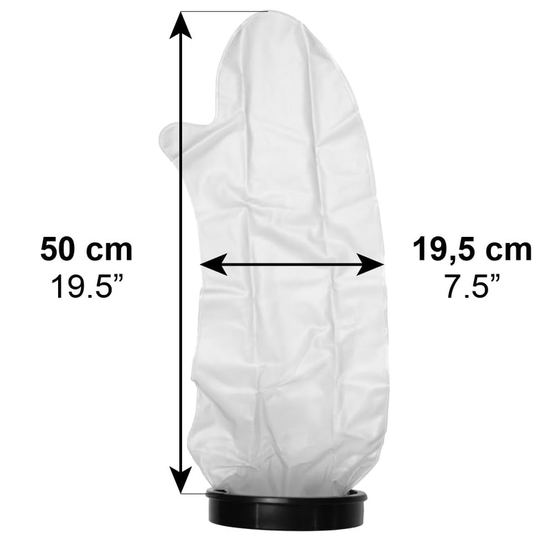 [Australia] - PEPE - Short waterproof arm protector for plaster casts (50 cm), water protection for plaster casts, plaster protection waterproof arm adults, arm protection when bathing, shower protection arm short arm (50 cm) 