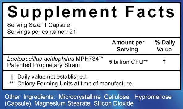 [Australia] - Lacto-Freedom Probiotic for Lactose Intolerance. 7 Day Supply Provides Months of Relief - Helps Digest Lactose in Dairy - Lactase Producing Probiotic - 21 Caps 